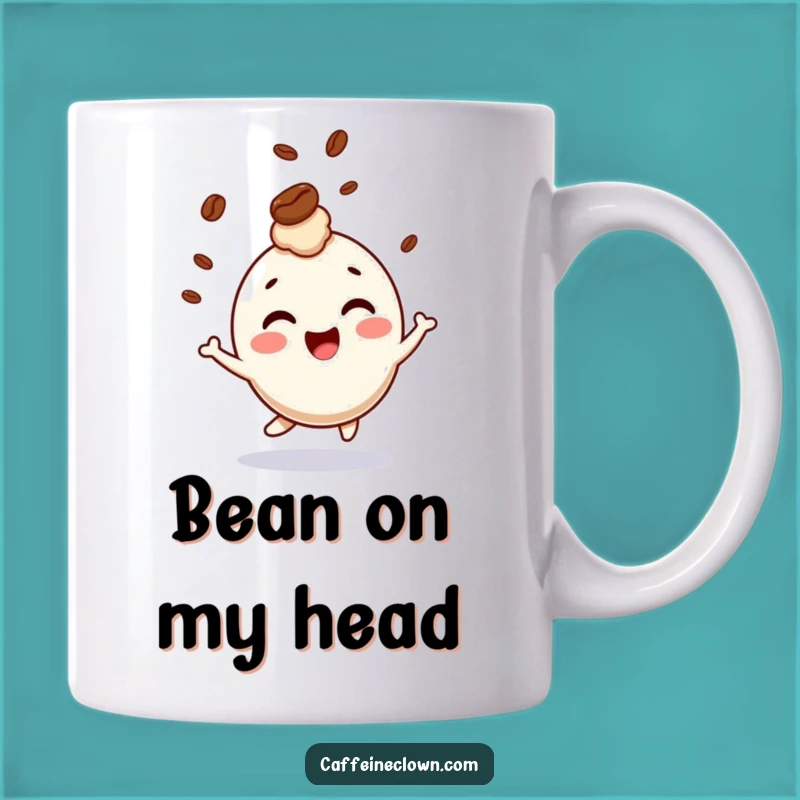 Funny Giggling Character Coffee Bean Mug - Hilarious Gift for Coffee Bean Enthusiasts