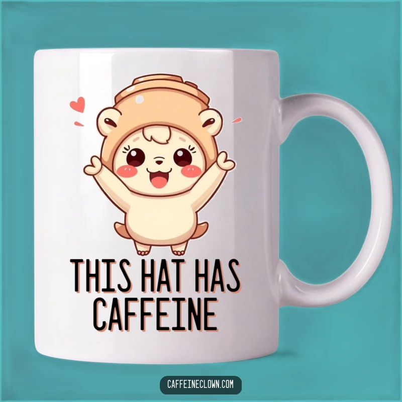 Funny Mug Hat Creature Cheer Mug: Ultimate Coffee Fanatic Gift!