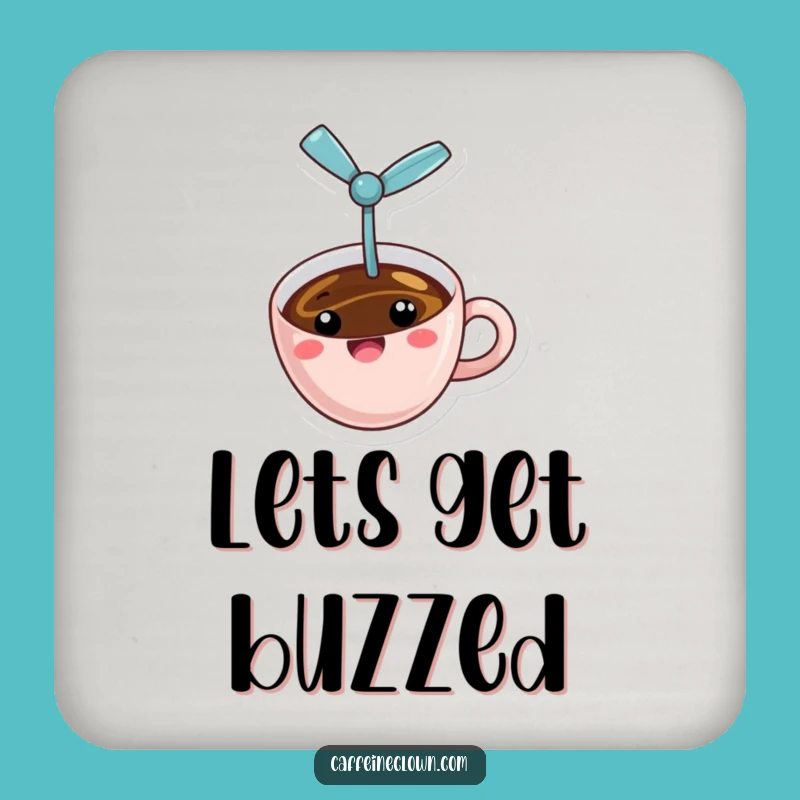 Funny Flying Coffee Coaster: Protect Surfaces with Humor, Perfect Funny Gift