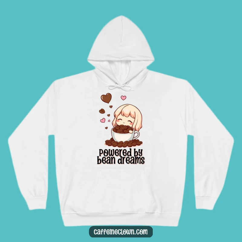 Funny Coffee Bean Dream Hoodie: Cozy Up with Your Coffee Obsession