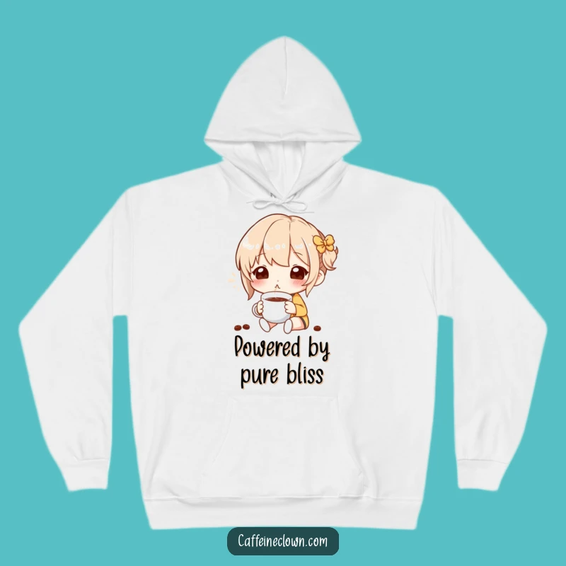 Funny Blissful Coffee Aroma Hoodie - Cozy Gift for Coffee Enthusiasts